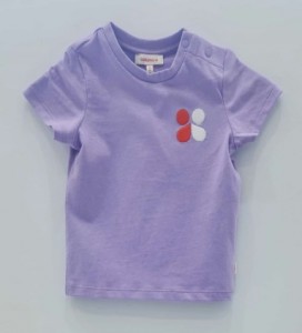 Short sleeve top violet