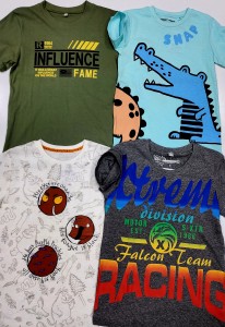 BOYS T SHIRTS 4 PCS