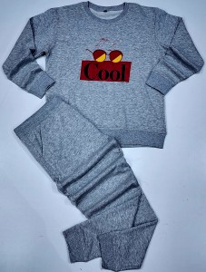 CREW NECK SWEATSHIRT & TROUSER SET